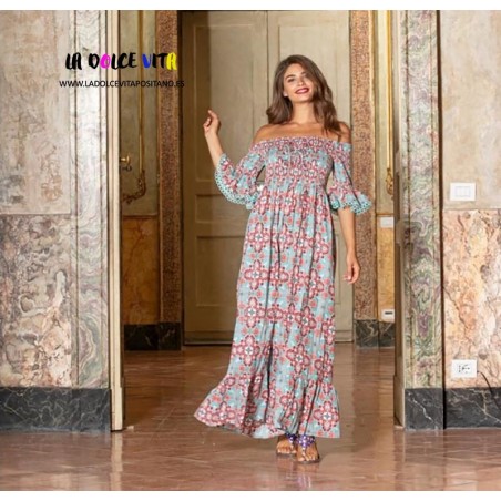 PALERMO 349 DRESS OF ANTICA SARTORIA