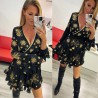 ROBE GOLDEN STARS NOIR DE DIAMOND FOR EDEN