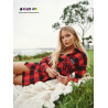 VESTIDO LOVE TARTAN ROJO DE FETICHE SUANCES