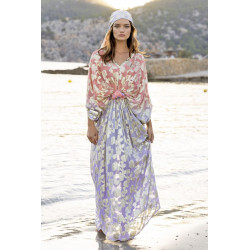 KAFTAN PASTEL VIOLA DI MISS...