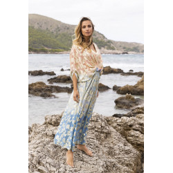 BLUE PASTEL KAFTAN MISS JUNE