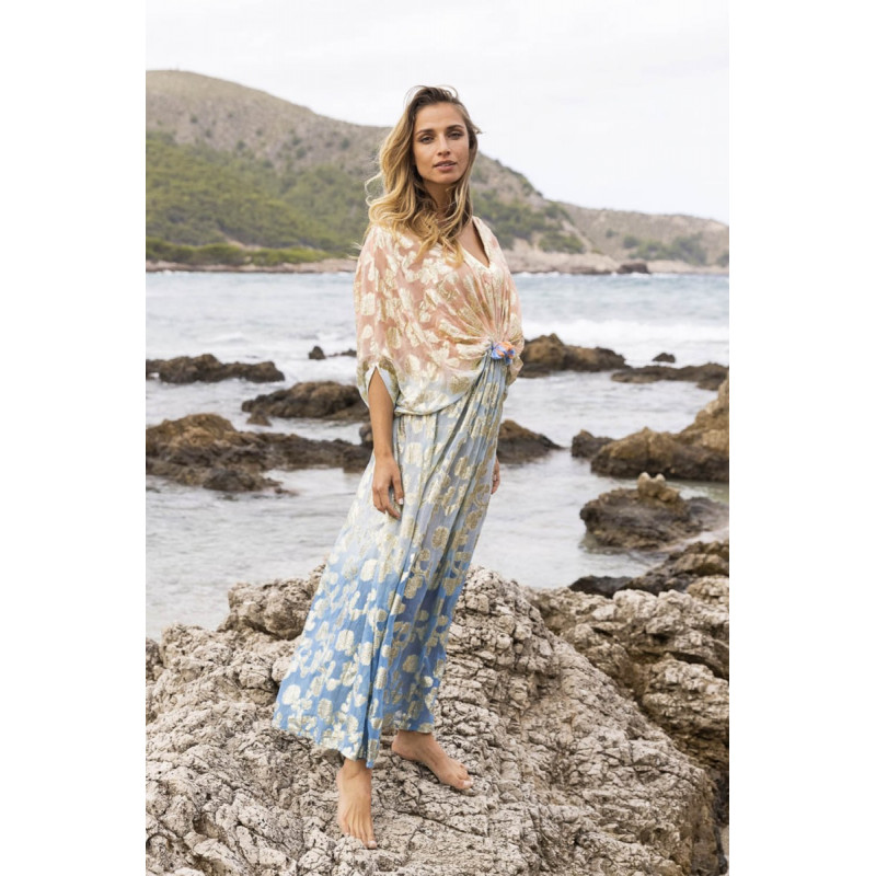 KAFTAN PASTEL AZUL DE MISS JUNE