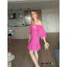 VESTIDO LISBOA ROSA DE JOT