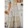 ROBE PERIWINKLE DE JAASE