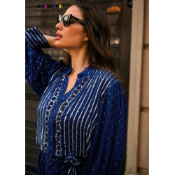 IBBAN BLUE FAUZIA DRESS