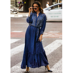 IBBAN BLUE FAUZIA DRESS