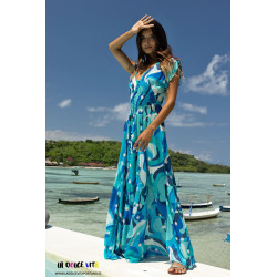 ABITO SCARLETT  BLU DI MISS JUNE