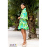 AQUA VICTORIA DRESS BY MISS JUNE