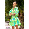 AQUA VICTORIA DRESS BY MISS JUNE