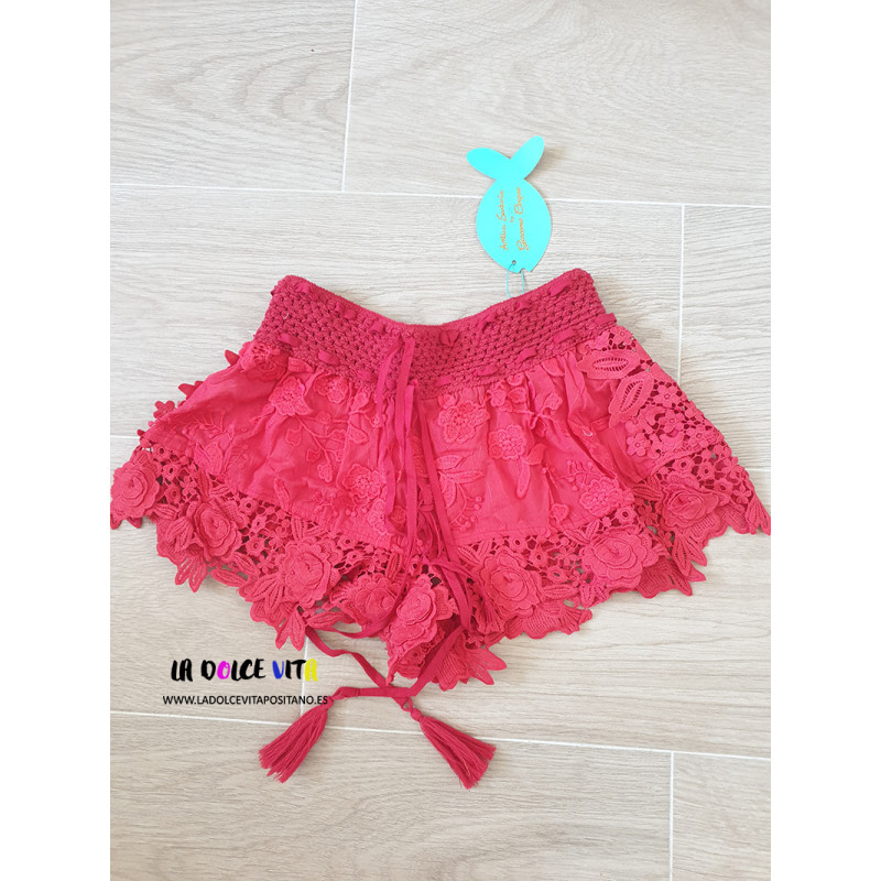 SHORT FLOWER ANTICA SARTORIA