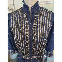 IBBAN BLUE FAUZIA DRESS