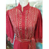 VESTIDO FAUZIA BORGOÑA DE IBBAN