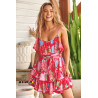 ROBE CERISE DE JAASE