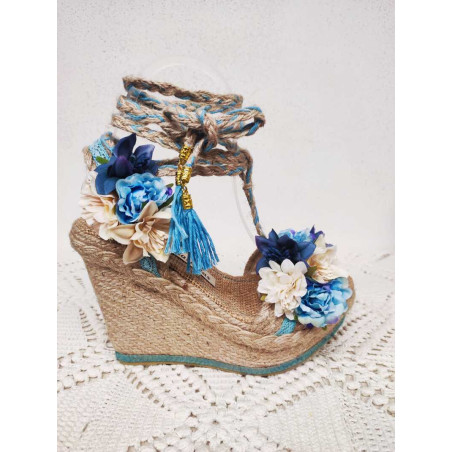 SANDALIAS FLORES DE MARIETTAS