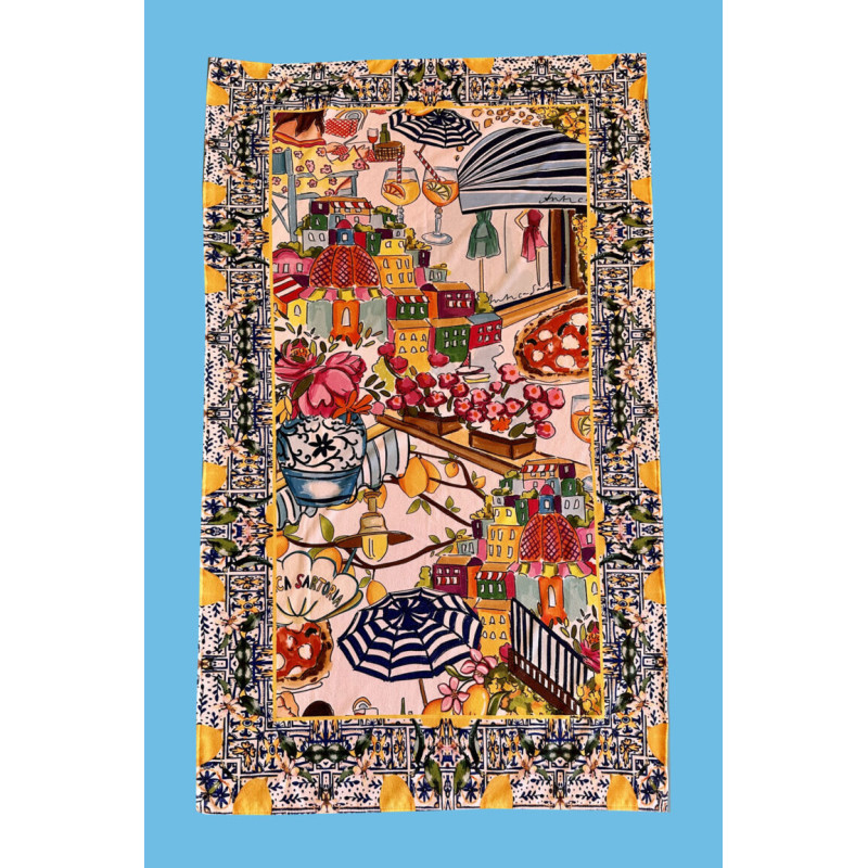 POSITANO BEACH TOWEL BY ANTICA SARTORIA