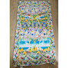 SERVIETTE DE PLAGE MYKONOS ANTICA SARTORIA "LEONI AL SOLE"