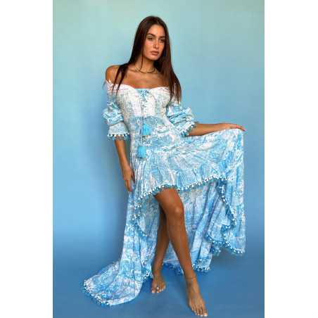 TOILE DU JOUY DRESS OF ANTICA SARTORIA