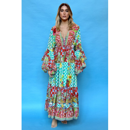 ROBE CEFALU DE ANTICA SARTORIA "LEONI AL SOLE"