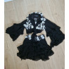 TOP AND SKIRT FLOWER OF DIAMOND FOR EDEN