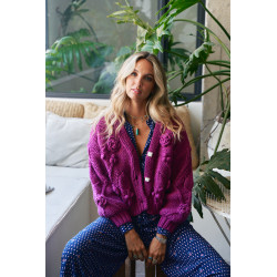 JACKET BURGUNDY COZY BY JAASE