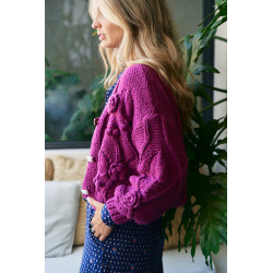 JACKET BURGUNDY COZY BY JAASE