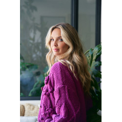 VESTE BURGUNDY COZY BY JAASE