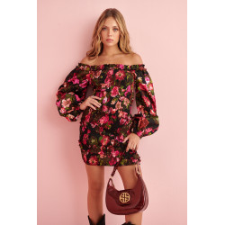 VESTIDO FLOWER EXPLOSION DE FETICHE SUANCES