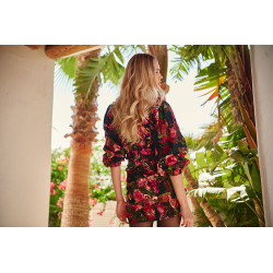 FLOWER EXPLOSION DRESS BY FETICHE SUANCES