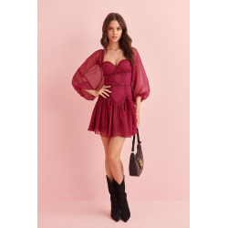 MALBEC DRESS BY FETICHE SUANCES