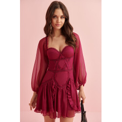 MALBEC DRESS BY FETICHE SUANCES