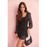BLACK POLKA DRESS BY FETICHE SUANCES