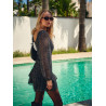 ROBE BLACK POLKA FETICHE SUANCES