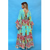 CEFALU DRESS OF ANTICA SARTORIA "LEONI AL SOLE"