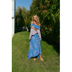 CONJUNTO DE TOP Y FALDA...