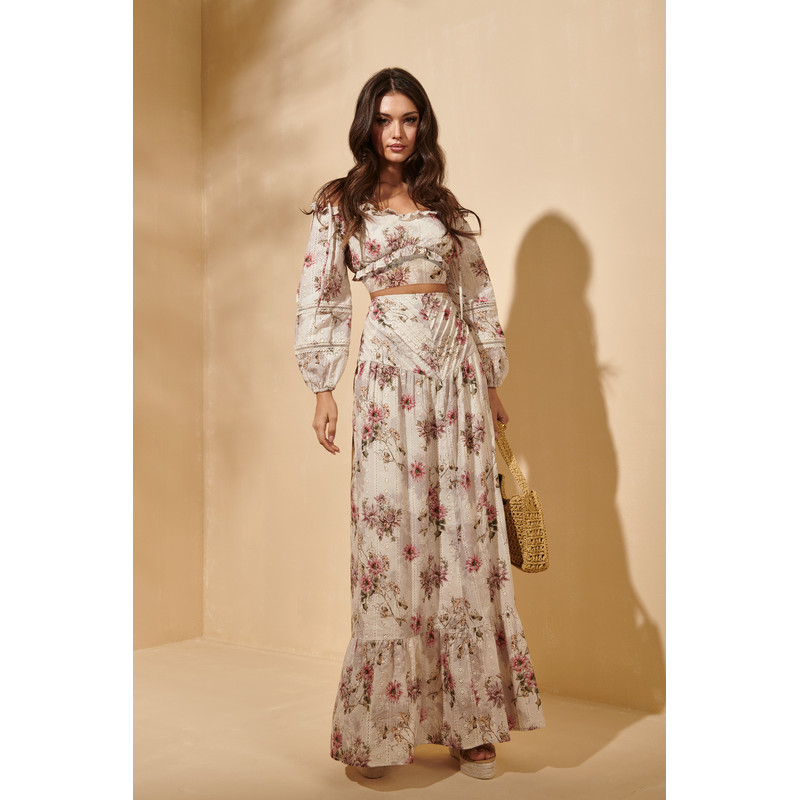 FLORAL DREAM SKIRT AND TOP BY FETICHE SUANCES