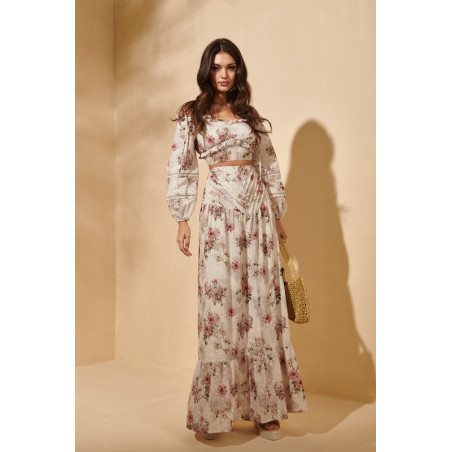 JUPE ET TOP FLORAL DREAM PAR FETICHE SUANCES