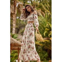 JUPE ET TOP FLORAL DREAM PAR FETICHE SUANCES