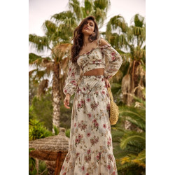 JUPE ET TOP FLORAL DREAM PAR FETICHE SUANCES