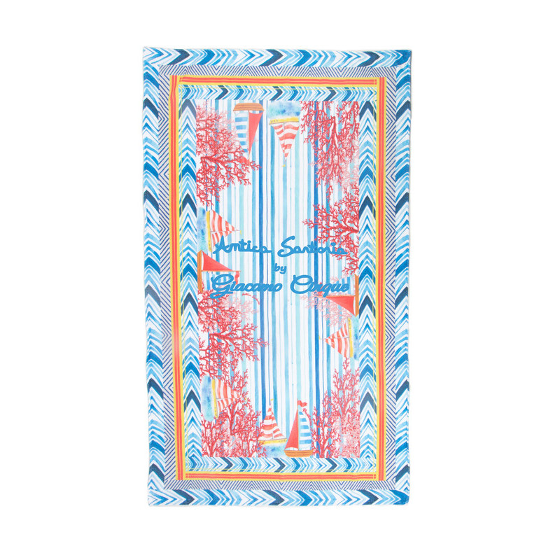 CORALI BEACH TOWEL BY ANTICA SARTORIA
