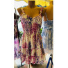 DRESS PESCA MINI FROM LUISA POSITANO