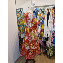 WHITE PROCIDA 4 DRESS OF ANTICA SARTORIA
