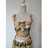 CITRUS TOP AND SKIRT SET ANTICA SARTORIA