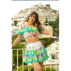VERANO TOP AND SKIRT SET...