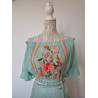 BLOUSE ROSE DE GADO GADO