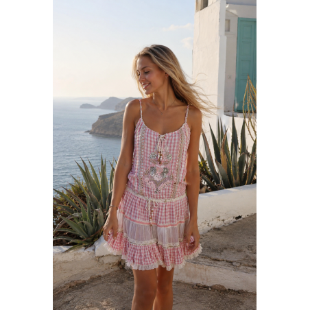 ROBE VICHY DE GADO GADO