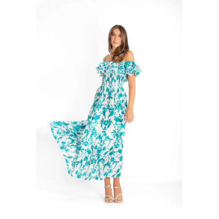 ROBE VOLANT DE LUISA POSITANO