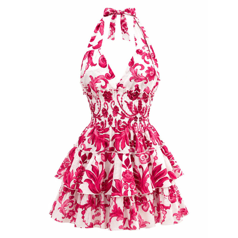 DRESS MELON FROM LUISA POSITANO