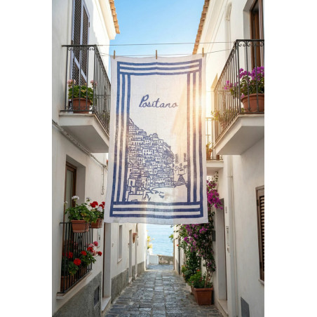 POSITANO FOULARD ANTICA SARTORIA