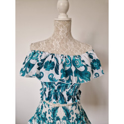 ENSEMBLE HAUT ET JUPE RAMO VERDE LUISA POSITANO