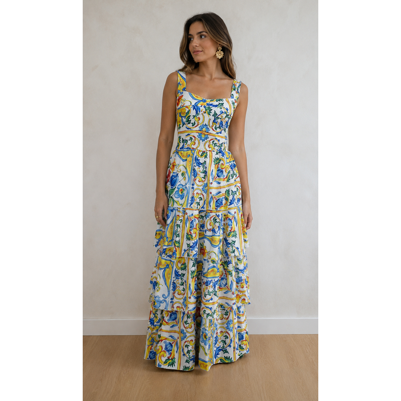 DRESS LATOYA FROM LUISA POSITANO